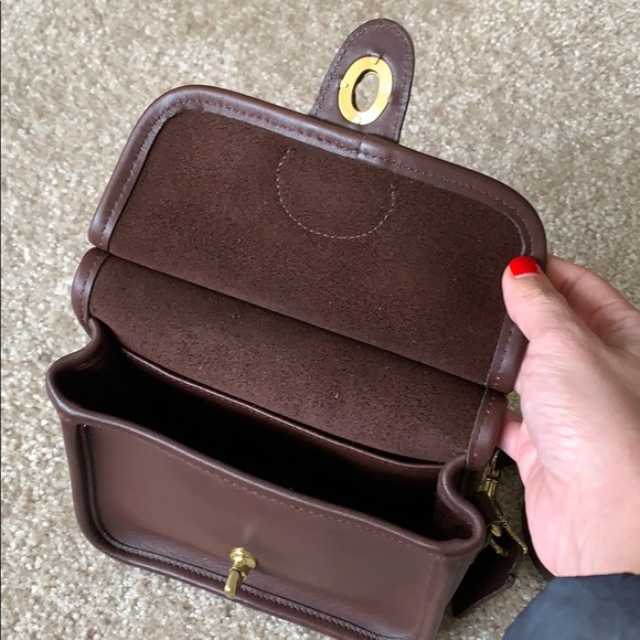 SOLD! Mini Coach Vintage Winnie Willis Handbag - Picture 7 of 11